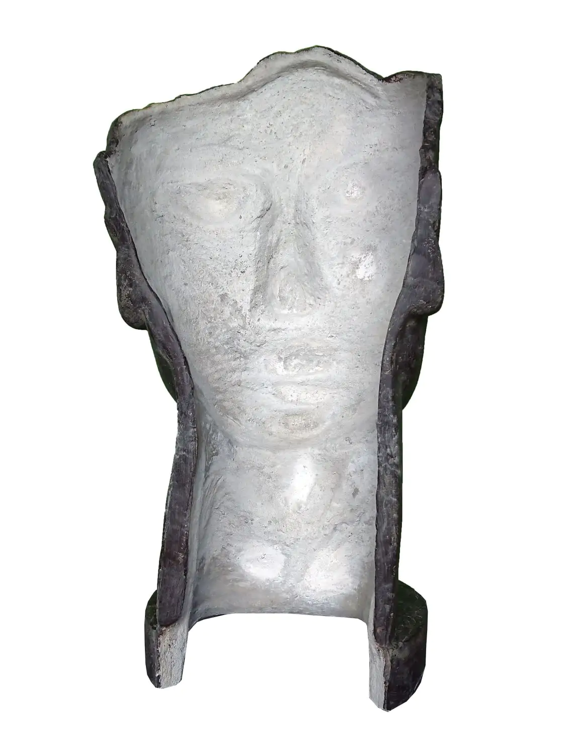  Product image 4 of the product “Mask Human 01 (inclined to the right) original by the artist - 150m height ”